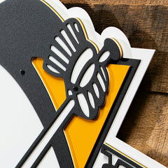 Pittsburgh Penguins Premier Metal Wall Art, NHL, Home