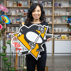 Pittsburgh Penguins Premier Metal Wall Art, NHL, Home