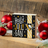 Pittsburgh Penguins Block, Holiday, 6x6, NHL, Home
