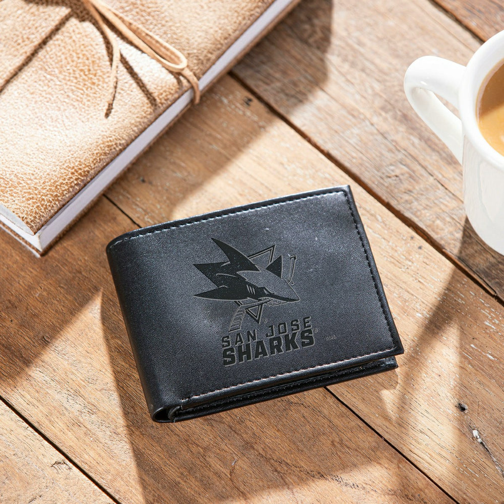 San Jose Sharks, Bi-Fold Wallet, Black, NHL, Home