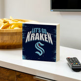 Seattle Kraken Plock, Down Home Fans, 6x6, NHL, Home