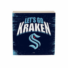 Seattle Kraken Plock, Down Home Fans, 6x6, NHL, Home