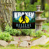 Seattle Kraken Yard Sign, Bigfoot, NHL, Home