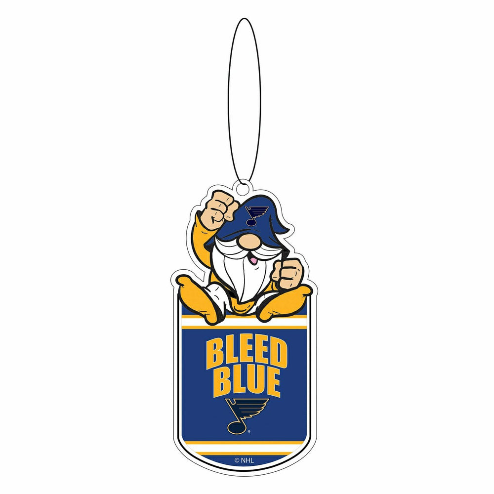 St Louis Blues Gift Tag Ornament, Gnome Fan, NHL, Home