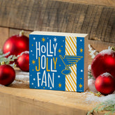 St Louis Blues Block, Holiday, 6x6, NHL, Home