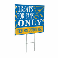 St Louis Blues Yard Sign, Halloween Treats for Fans, NHL, Home
