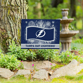 Tampa Bay Lightning Yard Sign, Patriotic, NHL, Home