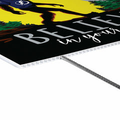 Tampa Bay Lightning Yard Sign, Bigfoot, NHL, Home