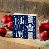 Toronto Maple Leafs Block, Holiday, 6x6, NHL, Home