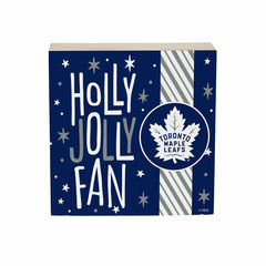 Toronto Maple Leafs Block, Holiday, 6x6, NHL, Home