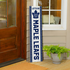 47" Double Sided Leaner, Toronto Maple Leafs, Christmas, NHL, Home