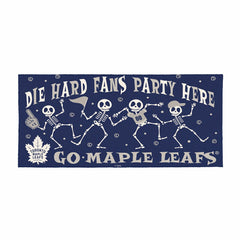 Toronto Maple Leafs Flocked Coir Halloween Sassafras Switch Mat, 22"x1, NHL