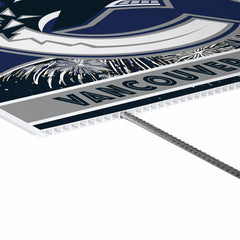 Vancouver Canucks Yard Sign, Patriotic, NHL, Home
