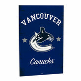 Vancouver Canucks Wood Wall Sign, 16x24, NHL, Home