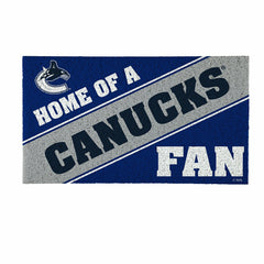Vancouver Canucks, PVC Mat COLOR, Home of a Fan, NHL