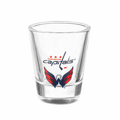 Washington Capitals 4-Piece Ceramic and Glass 2oz. Shot Glass Set, NHL, Home