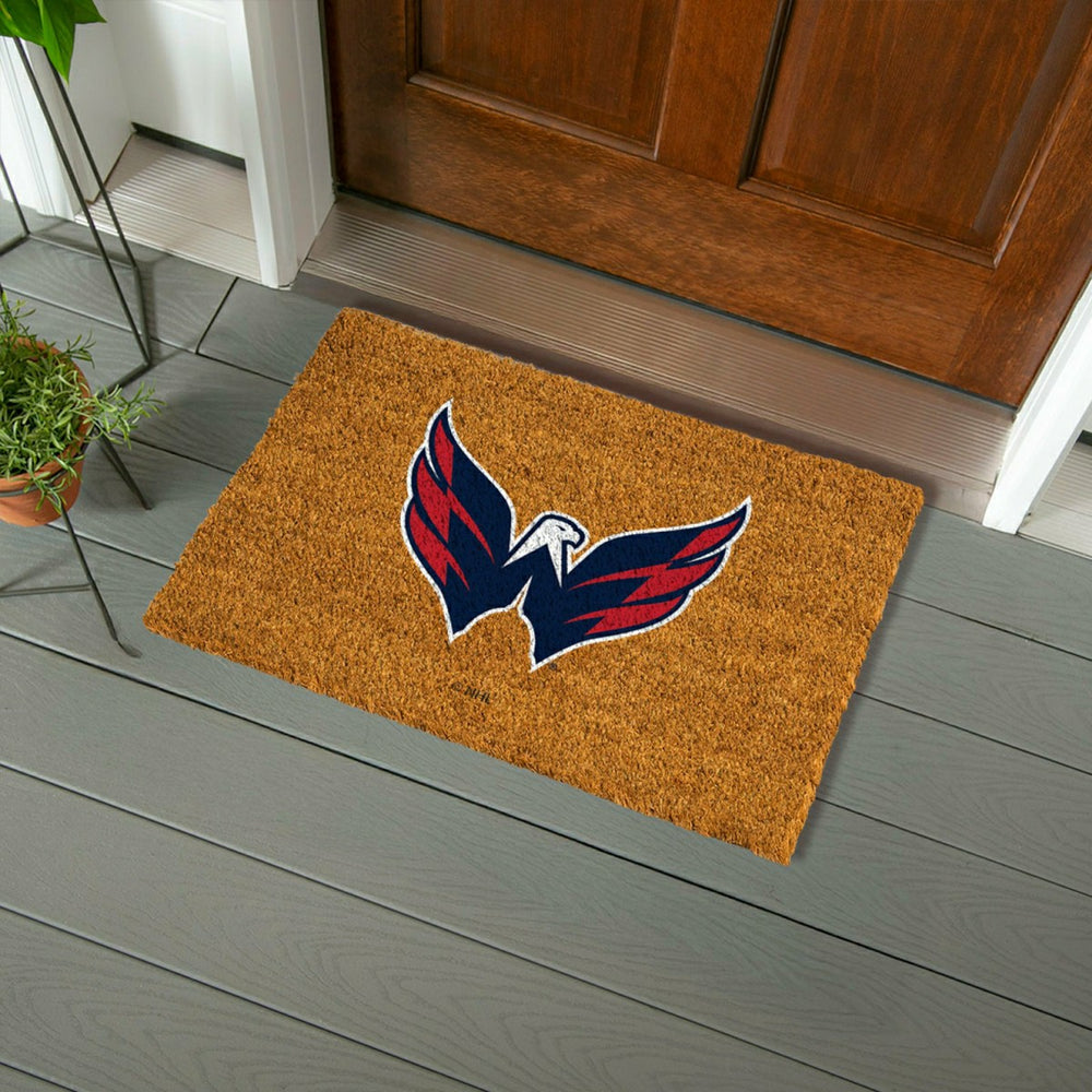 Coir Mat, 16"x28", Washington Capitals, NHL