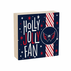 Washington Capitals Block, Holiday, 6x6, NHL, Home