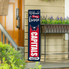 47" Double Sided Leaner, Washington Capitals, Halloween, NHL, Home