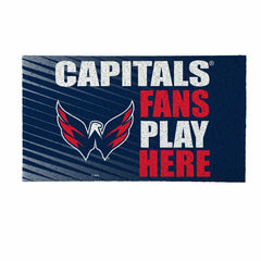 Washington Capitals Fan Mat, 28"x16", NHL