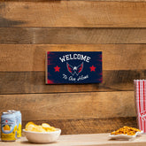 Washington Capitals Wood Wall Sign, 6x11, NHL, Home