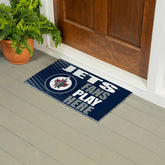 Winnipeg Jets Fan Mat, 28"x16", NHL