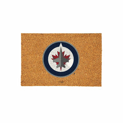 Winnipeg Jets Large Full Color Coir Mat, 36"x24", NHL
