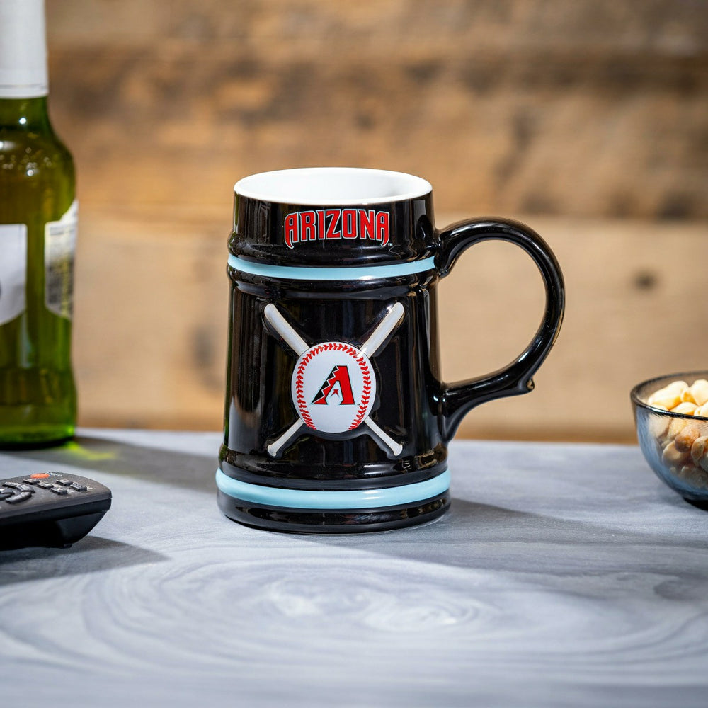 Arizona Diamondbacks Ceramic Stein Cup, 24oz, MLB, Home