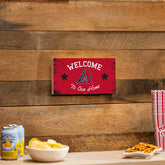 Arizona Diamondbacks Wood Wall Sign, 6x11, MLB, Home