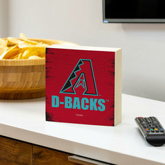 Arizona Diamondbacks Plock, Down Home Fans, 6x6, MLB, Home