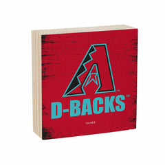 Arizona Diamondbacks Plock, Down Home Fans, 6x6, MLB, Home