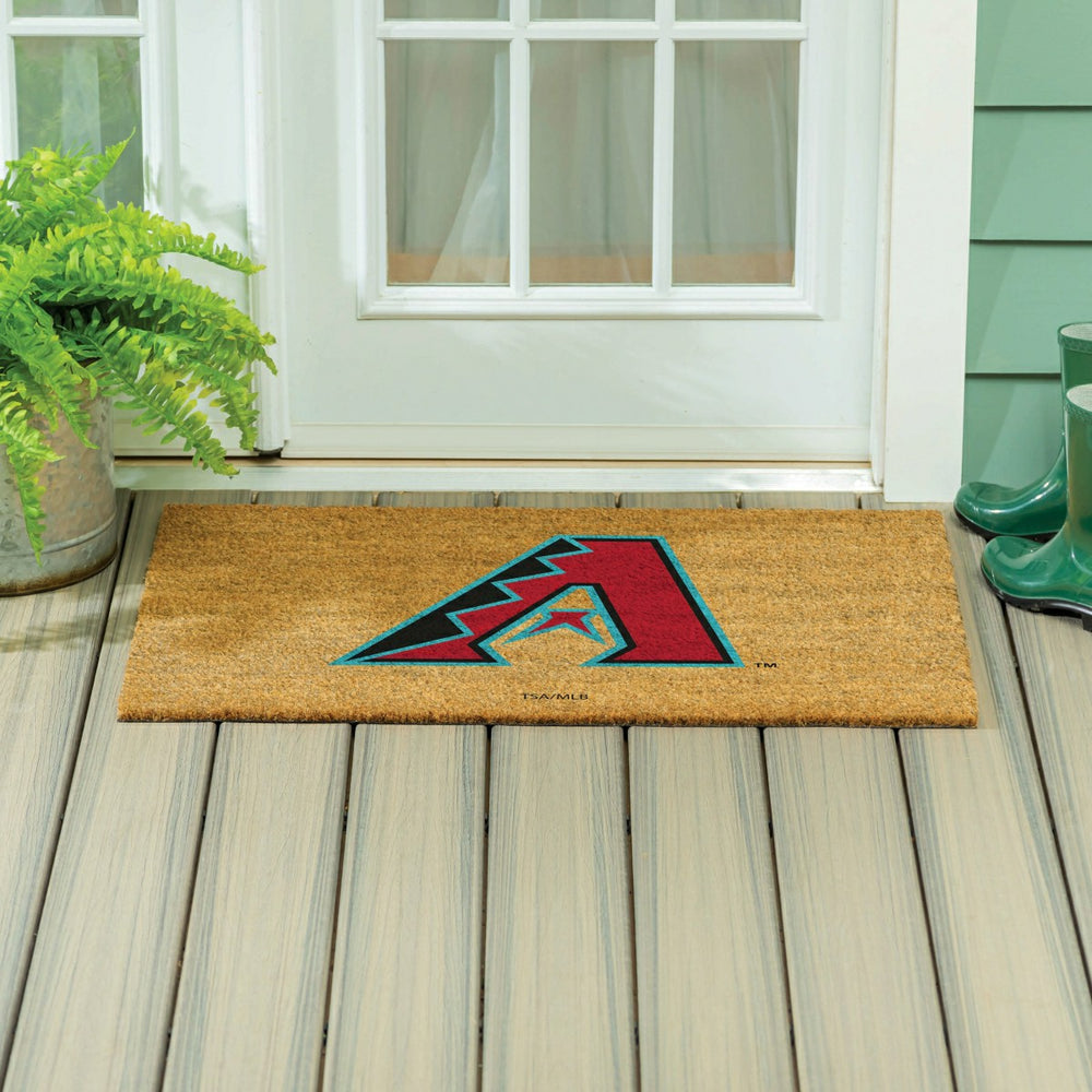 Arizona Diamondbacks Large Full Color Coir Mat, 36"x24", MLB