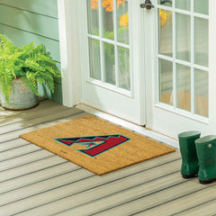 Arizona Diamondbacks Large Full Color Coir Mat, 36"x24", MLB