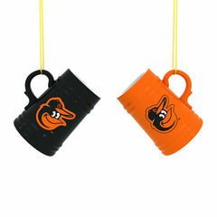 Baltimore Orioles Ceramic Mini Stein, 3oz, set of 2, MLB, Home