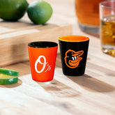 Baltimore Orioles 4-Piece Ceramic 2oz. Shot Glass Set, MLB, Home