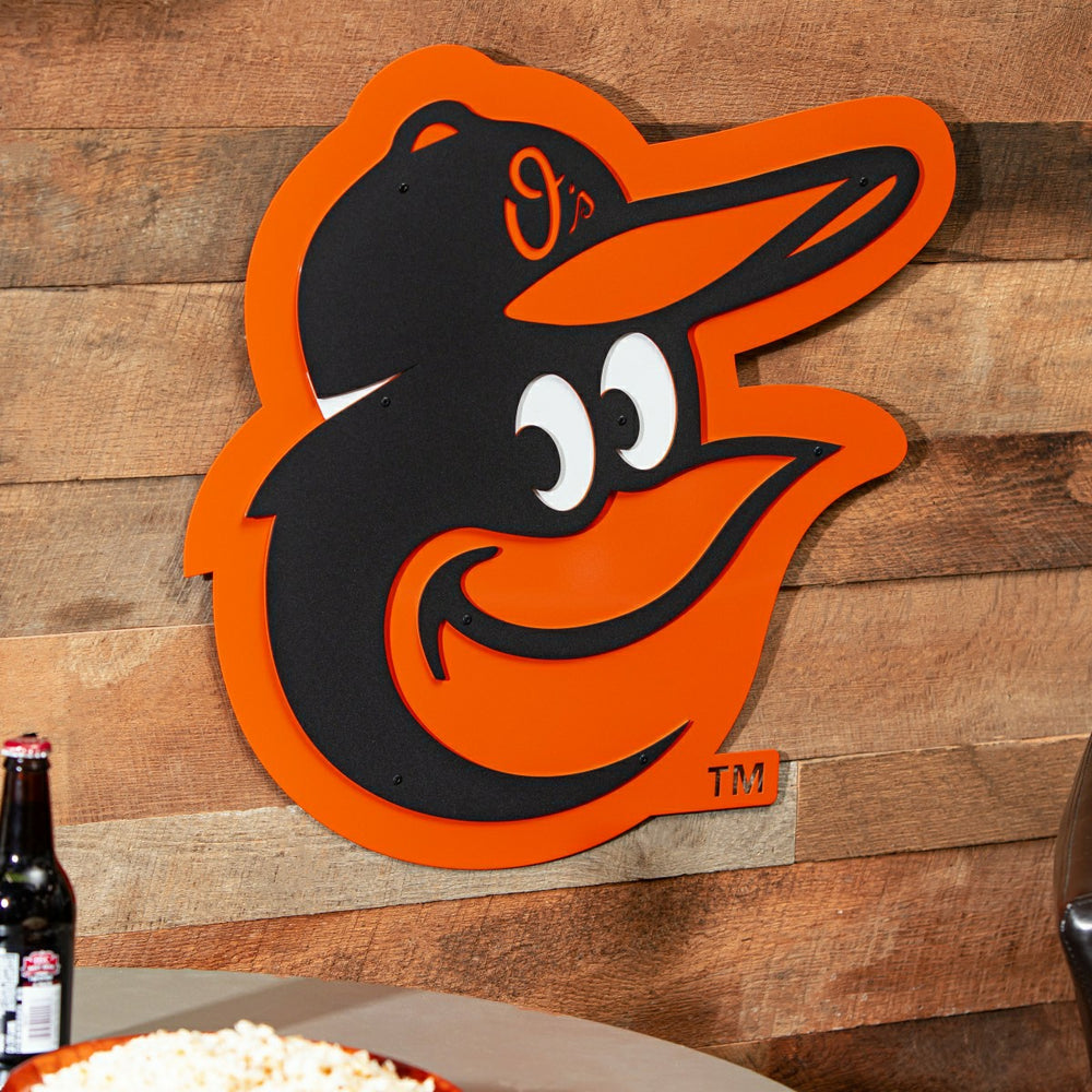 Baltimore Orioles Premier Metal Wall Art, MLB, Home
