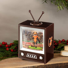 Baltimore Orioles Vintage TV Water Lantern, MLB, Home