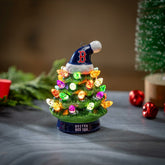 Boston Red Sox 4" Mini LED Tabletop Christmas Tree, Set of 2, MLB, Home