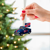 Boston Red Sox Rally Truck Ornament, Set of 2, MLB, Home