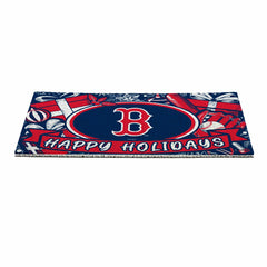 Boston Red Sox Holiday PVC Mat, 28"x16", MLB