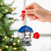 Chicago Cubs Ball Head Ornament, MLB, Home