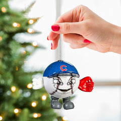 Chicago Cubs Ball Head Ornament, MLB, Home