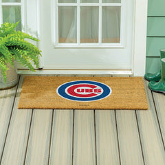 Chicago Cubs Large Full Color Coir Mat, 36"x24", MLB