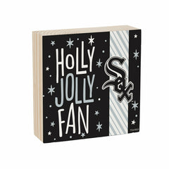 Chicago White Sox Block, Holiday, 6x6, MLB, Home