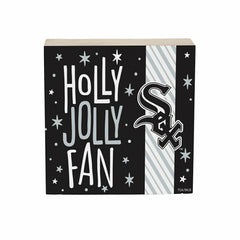 Chicago White Sox Block, Holiday, 6x6, MLB, Home