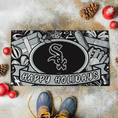 Chicago White Sox Holiday PVC Mat, 28"x16", MLB