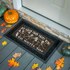 Chicago White Sox Flocked Coir Halloween Sassafras Switch Mat, 22"x10", MLB