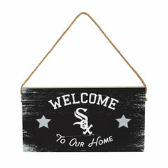 Chicago White Sox Wood Wall Sign, 6x11, MLB, Home
