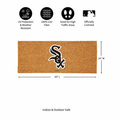 Chicago White Sox Extra Large Full Color Coir Mat, 60"x24", MLB
