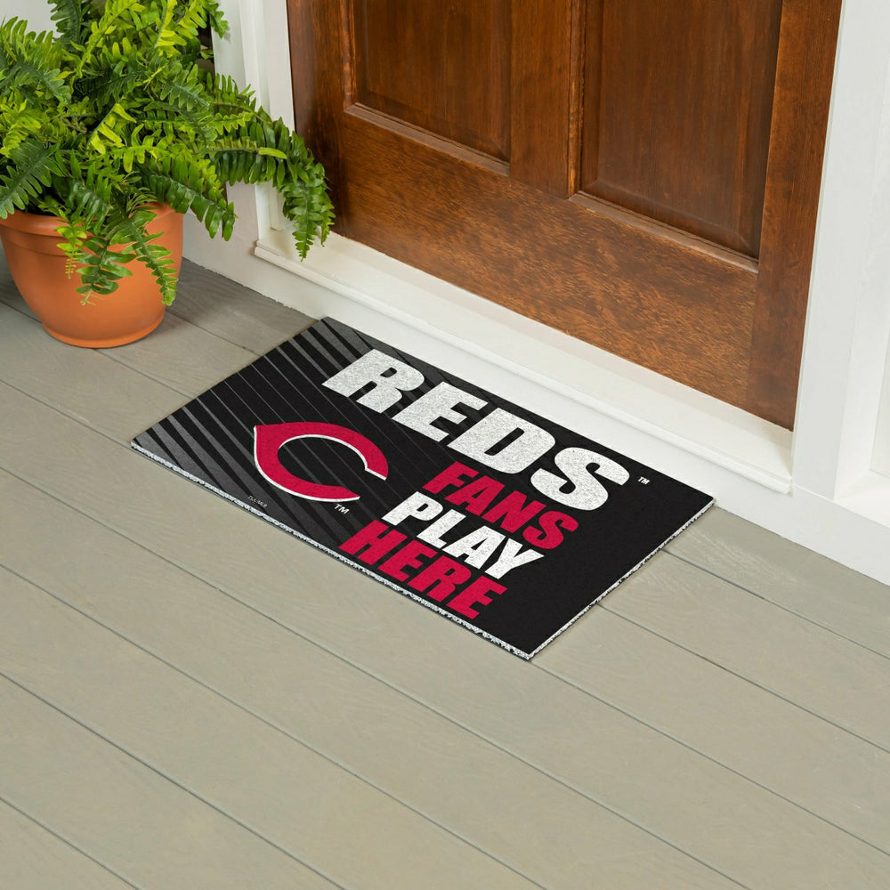 Cincinnati Reds Fan Mat, 28"x16", MLB